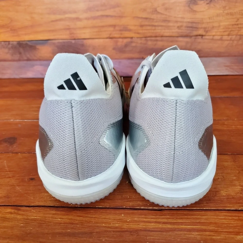 Adidas Adizero Impact Turf Speed Baseball‎ Cleats Men 12.5 Silver JS3050 New